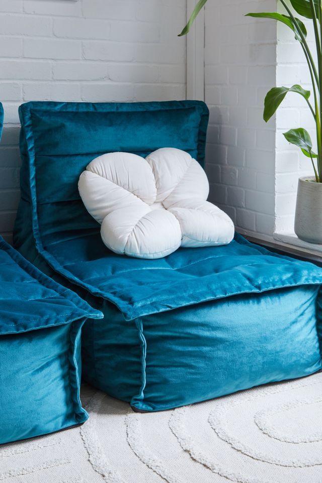 icon Teal Dolce Bean Bag Floor Sofa #3