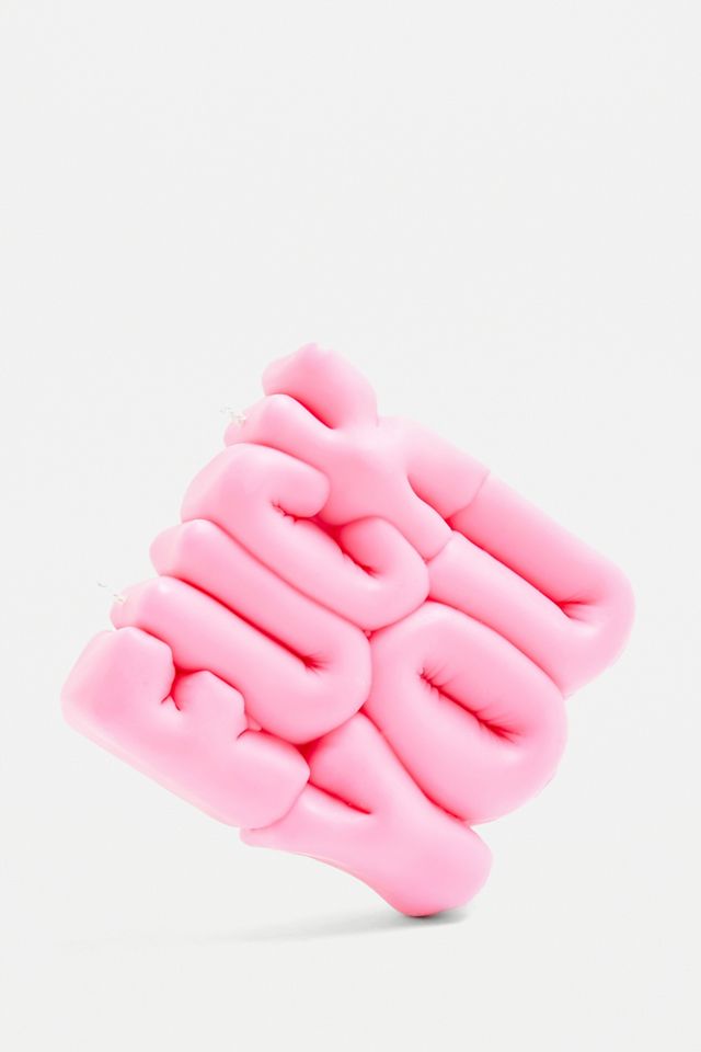 Wavey Casa Pink F*ck You Puffer Candle  #1