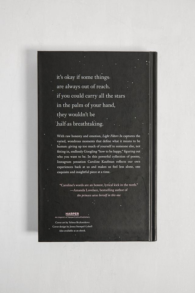 Livre Light Filters In: Poems de Caroline Kaufman #2