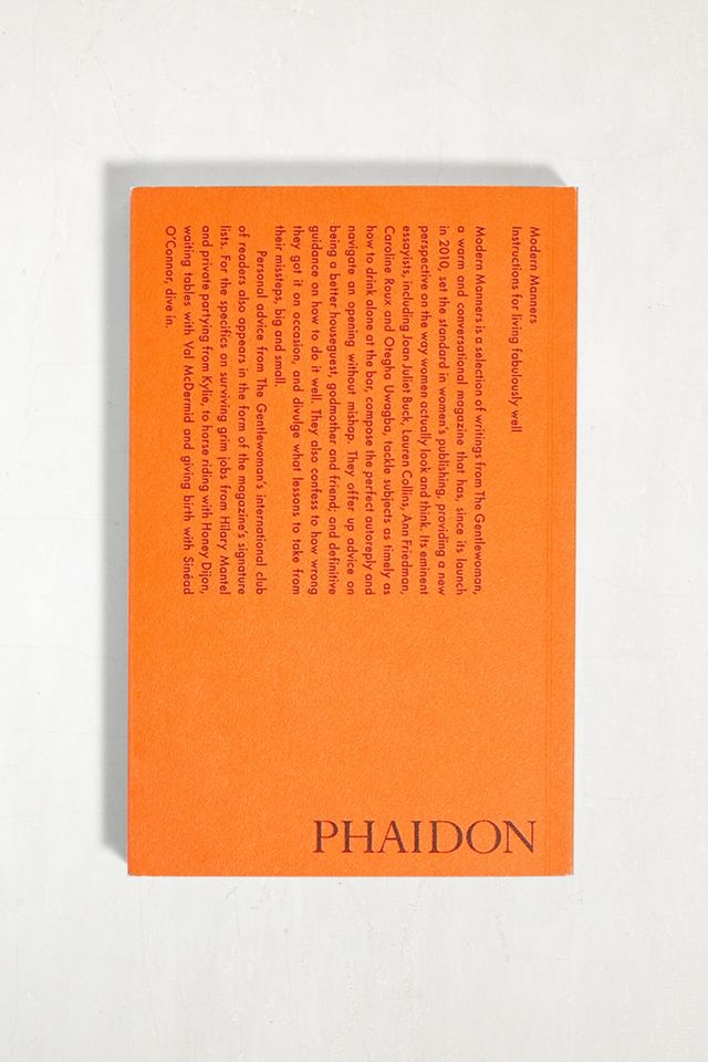 Modern Manners: Instructions For Living Fabulously Well par The Gentlewoman #2