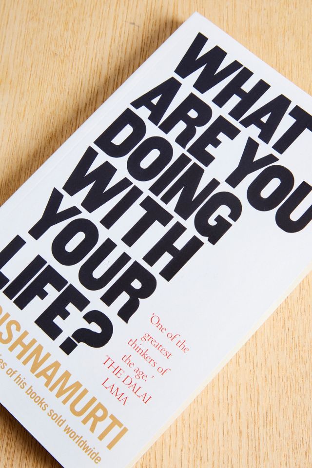 J. Krishnamurti – Buch „What Are You Doing with Your Life?“  #2