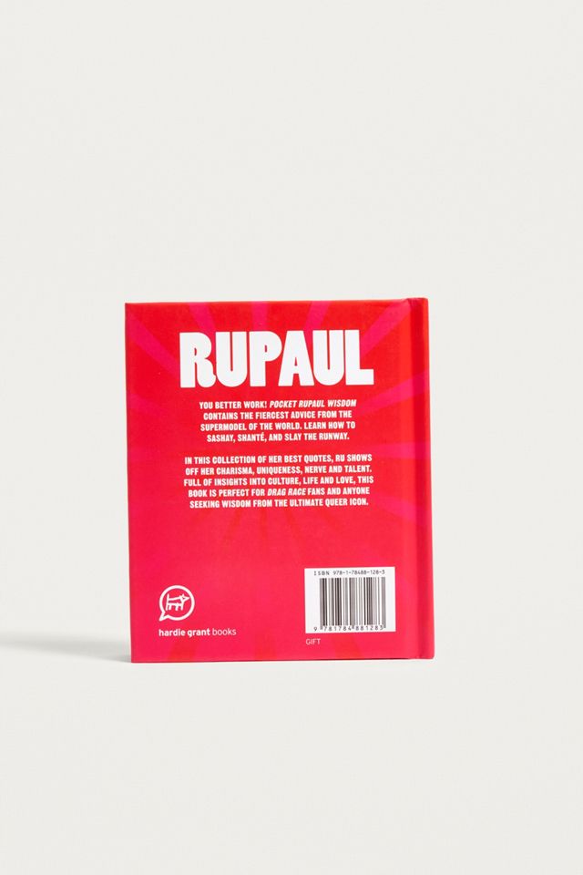 Pocket RuPaul Wisdom: Witty Quotes and Wise Words from a Drag Superstar By UBD Gregorys #2