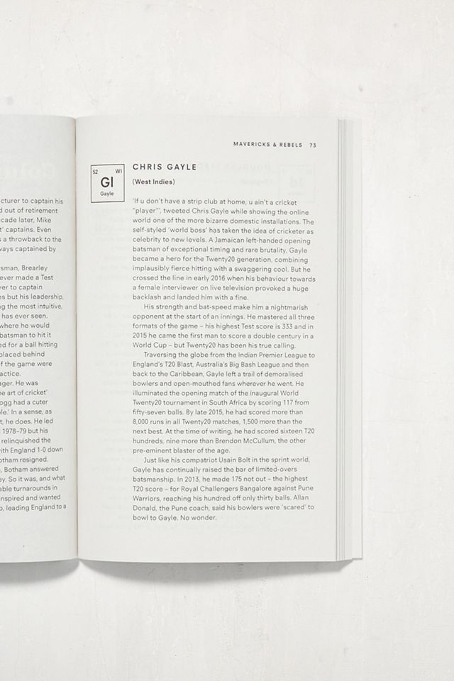 Tavola periodica del cricket di John Stern #1