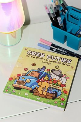 Libro da Colorare Cozy Cuties