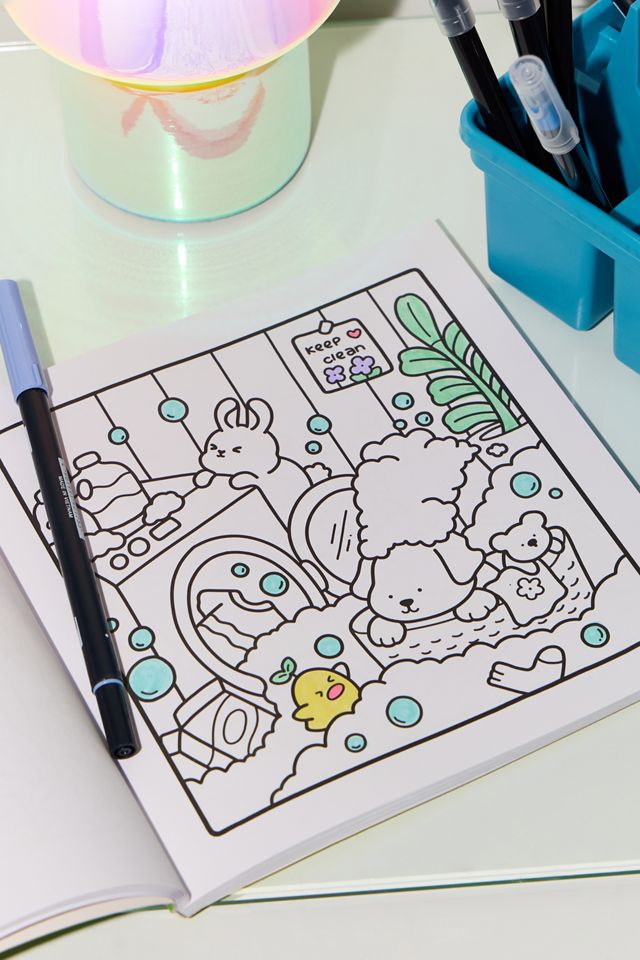 Cozy Cuties Colouring Book #1