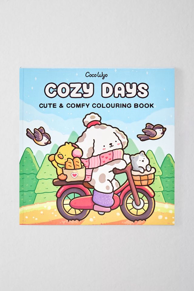 Livre de coloriage Cozy Days Cute & Comfy #2