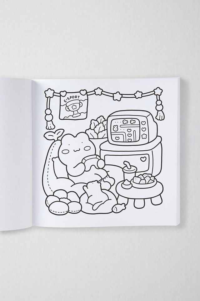 Livre de coloriage Cozy Days Cute & Comfy #1