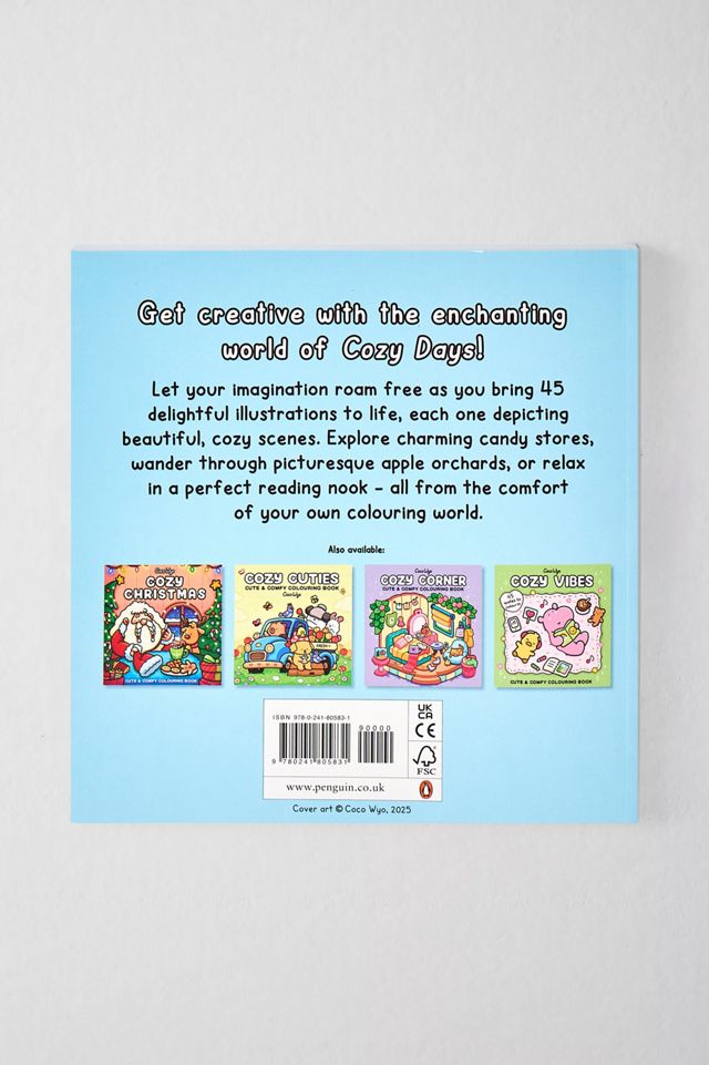 Livre de coloriage Cozy Days Cute & Comfy #4