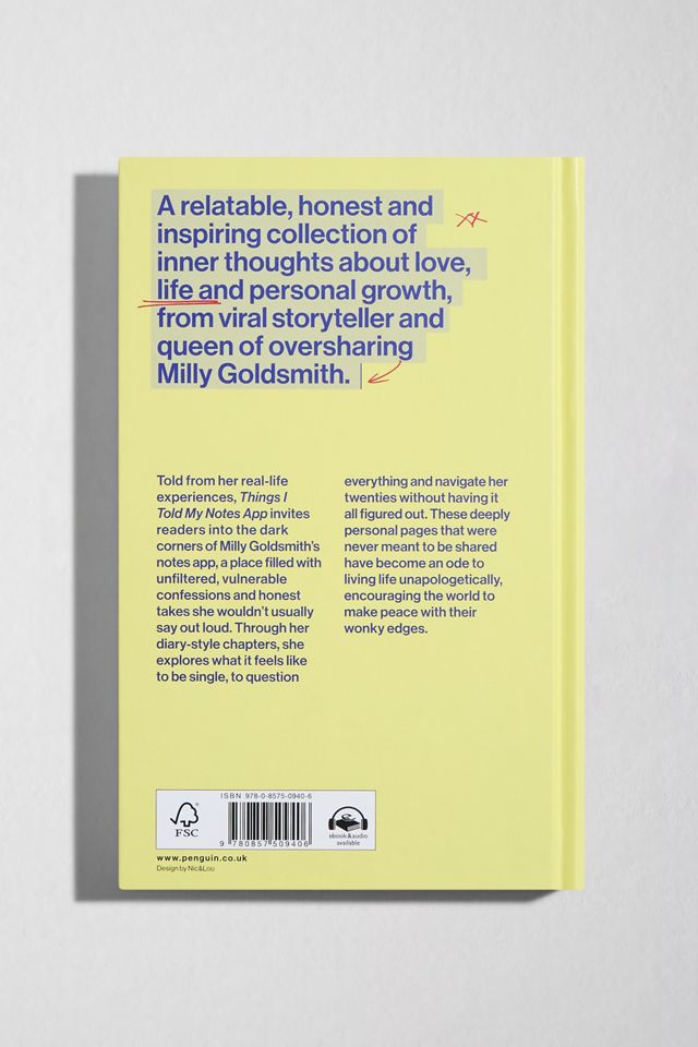 "Things I Told My Notes App" von Milly Goldsmith #3