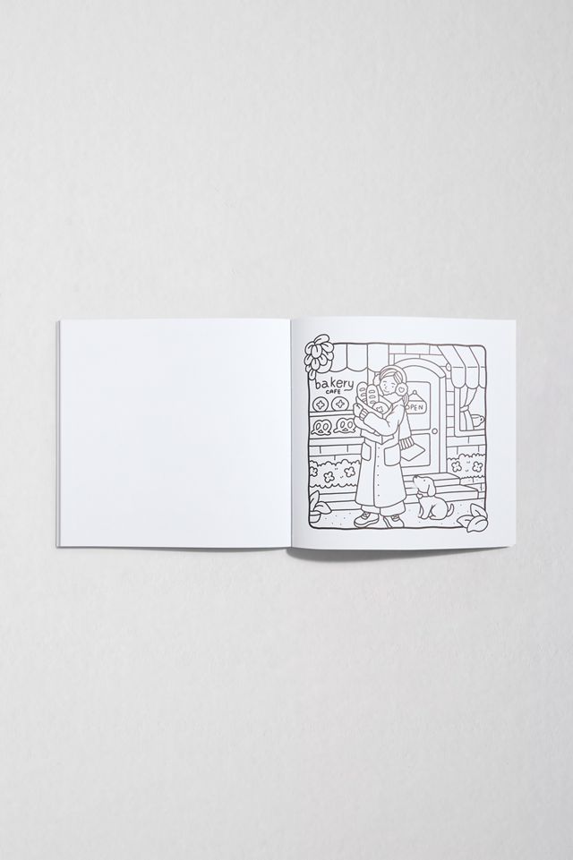 Girl Moments: Cute & Comfy Colouring Book by Coco Wyo #1