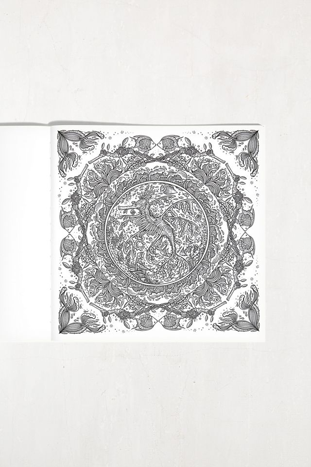 Mandala della natura: una meditazione colorante di Melpomeni Chatzipanagiotou #1