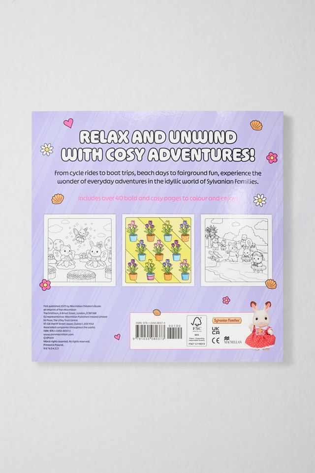 Sylvanian Families Aventuras Acogedoras: Libro para Colorear Lindo y Cómodo #4