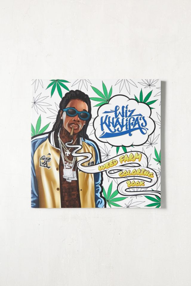 Wiz Khalifa's Weed Farm Colouring Book Urban Outfitters UK