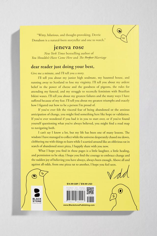 You're Gonna Die Alone (& Other Excellent News) By Devrie Brynn Donalson #3