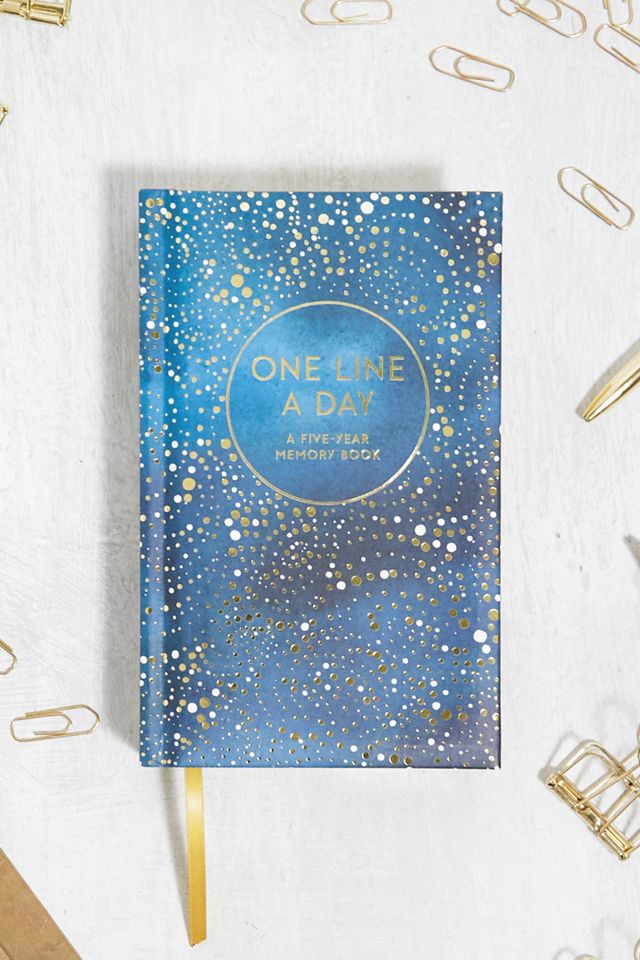 Journal motif céleste One Line A Day #1