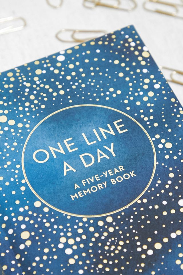 Journal motif céleste One Line A Day #3