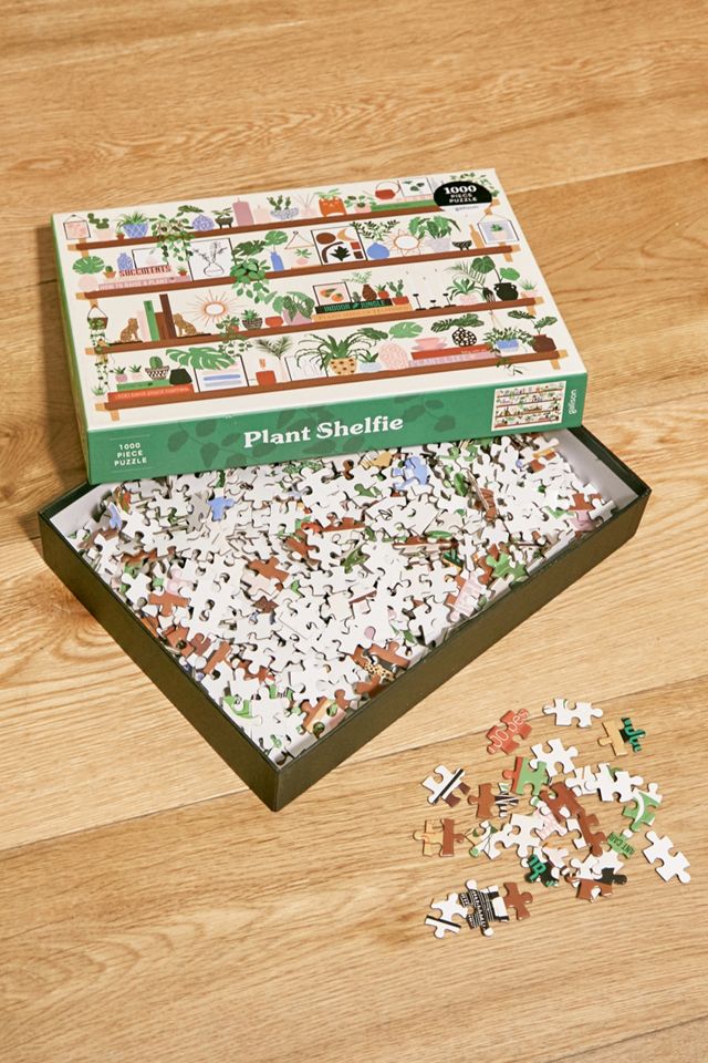 Plant Shelfie 1000Piece Jigsaw Puzzle Urban Outfitters UK