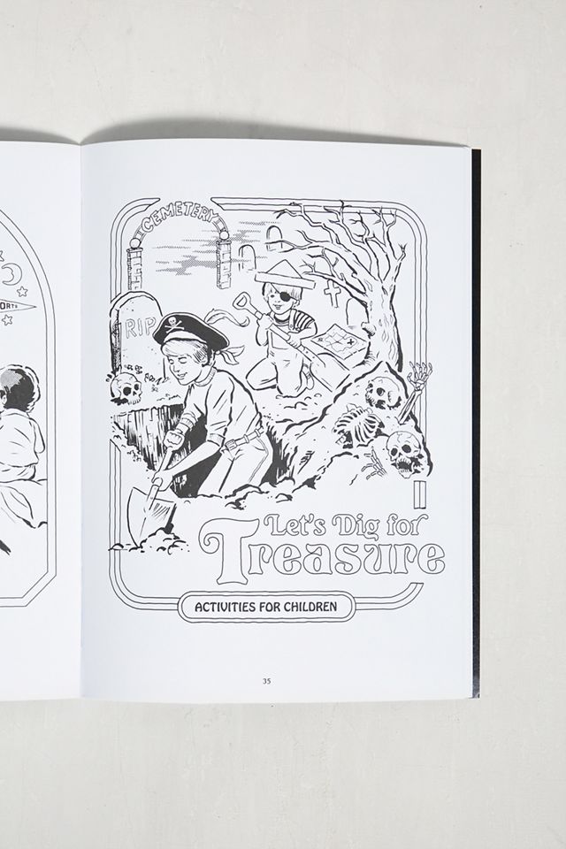 Let's Summon Demons: A Creepy Colouring & Activity Book By Steven ...