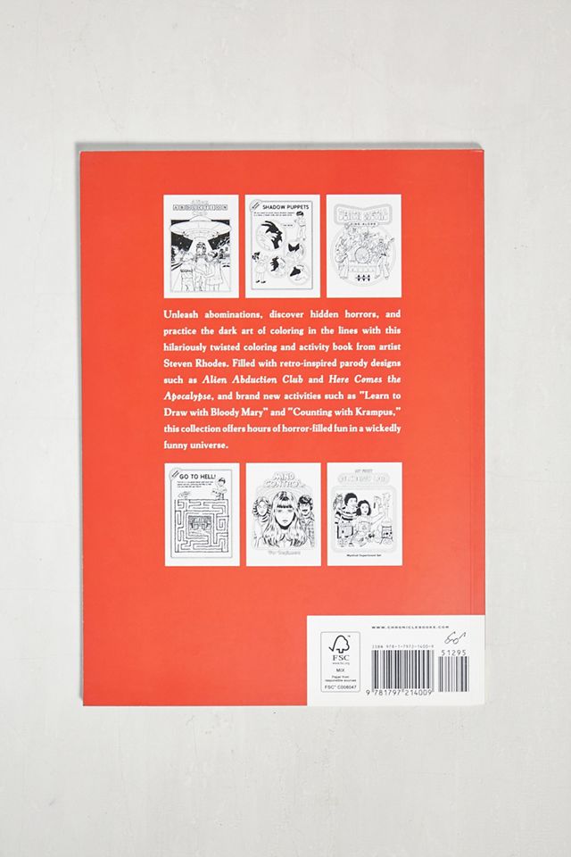 Let's Summon Demons: A Creepy Colouring & Activity Book By Steven ...