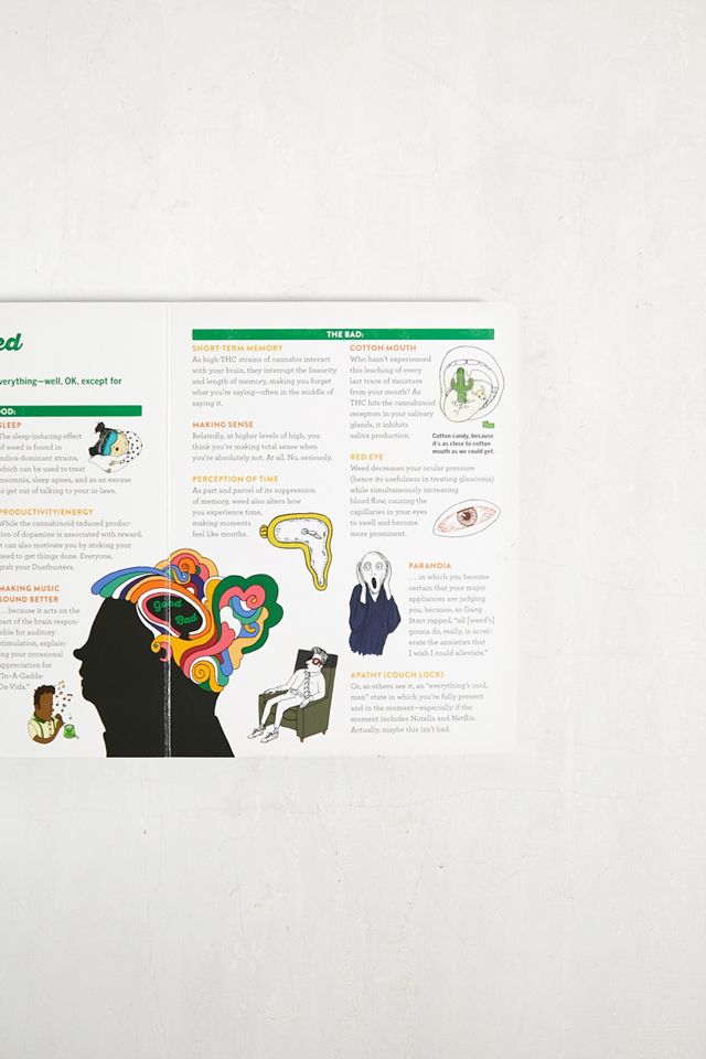 The Scratch & Sniff Book Of Weed By Seth Matlins | Urban Outfitters UK