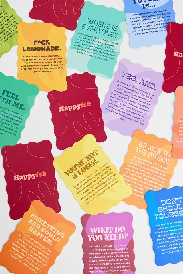 Happyish Card Deck By Nora Mcinerny  #2