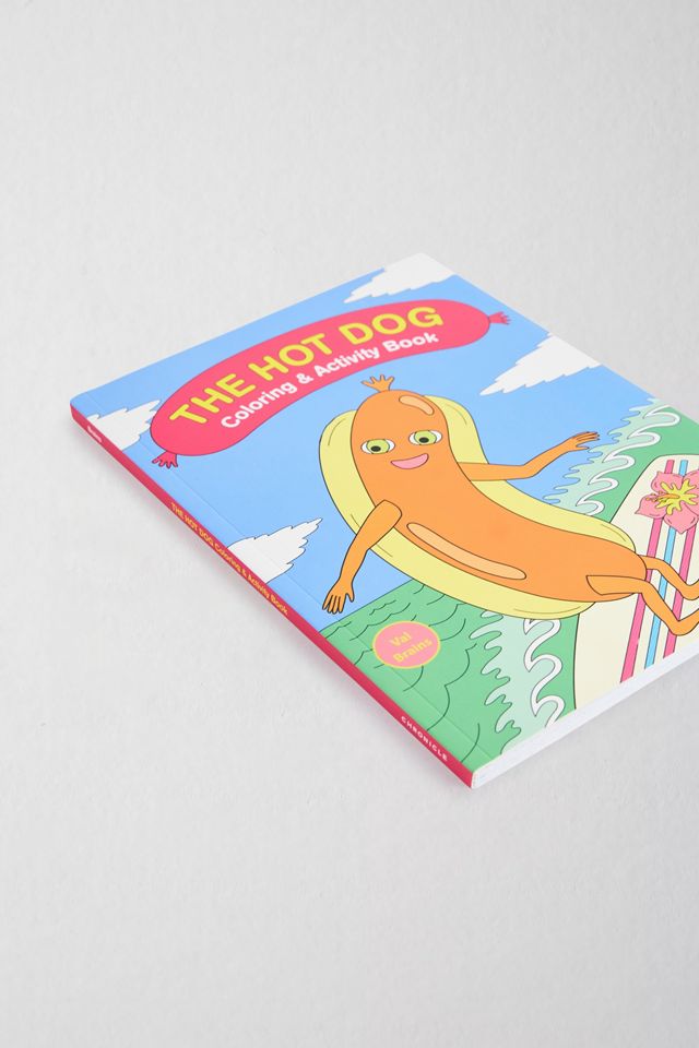 Libro da Colorare e Attività Hot Dog Di Val Brains #2