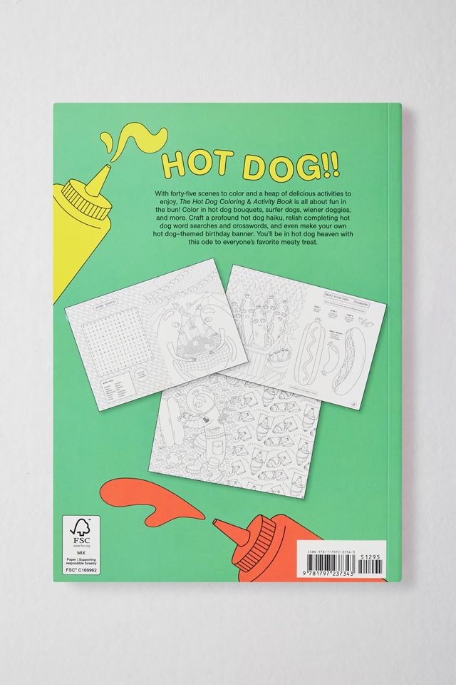 Libro da Colorare e Attività Hot Dog Di Val Brains #3