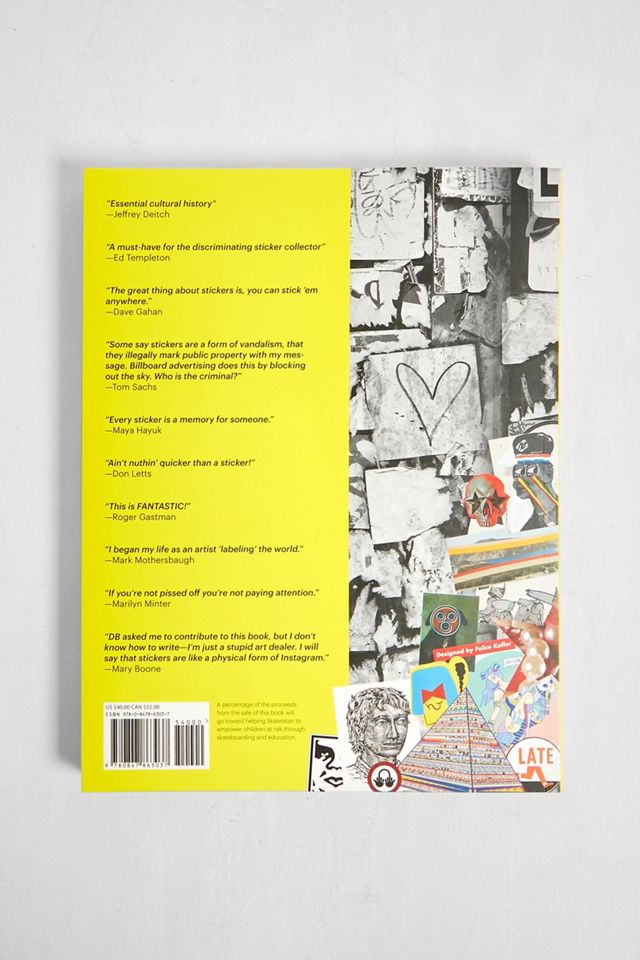 Vol. 2 autocollants : du rock punk à l'art contemporain par DB Burkeman #2