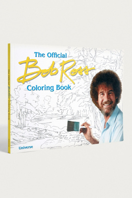 The Official Bob Ross Coloring Book By Bob Ross | Urban Outfitters UK