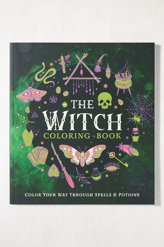 The Witch Colouring Book By Editors of Chartwell Books | Urban ...