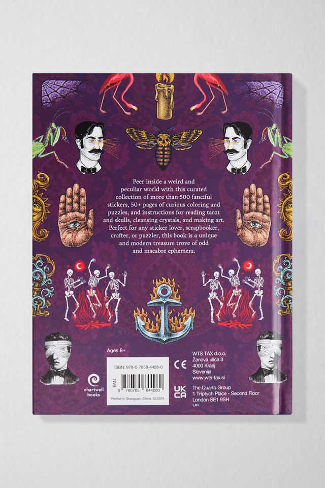 Oddities & Curiosities Aufkleberbuch, Malbuch und Aktivitätsbuch #3