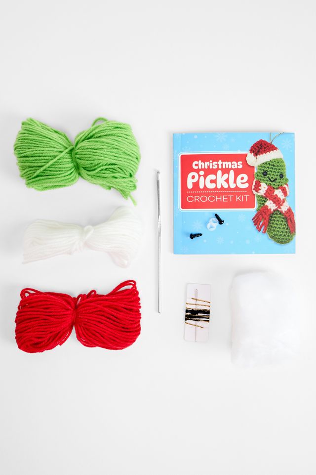 Kit Uncinetto Cetriolino di Natale #1