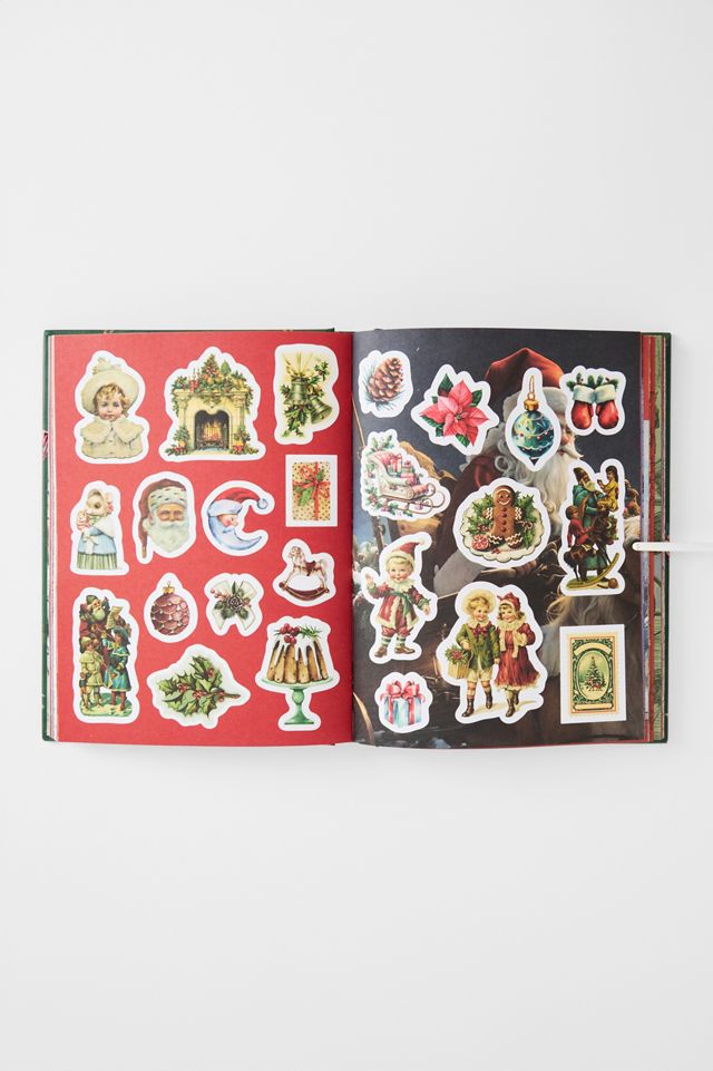 Vintage Victorian Christmas Sticker, Color & Activity Book: Over 500 Unique Stickers #1