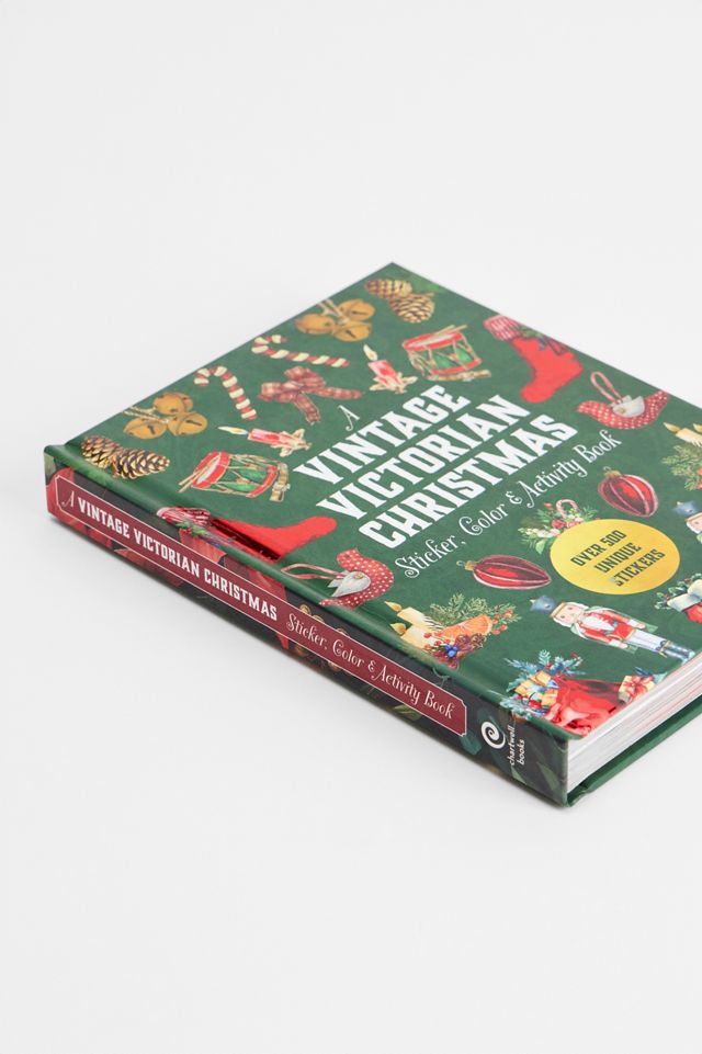 Vintage Victorian Christmas Sticker, Color & Activity Book: Over 500 Unique Stickers #2