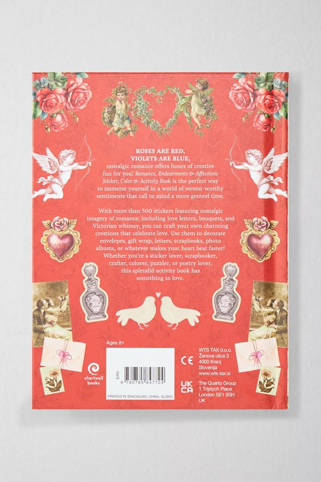 Romanticismo, Tenerezze e Affetti: Libro di Adesivi, Colori e Attività #3