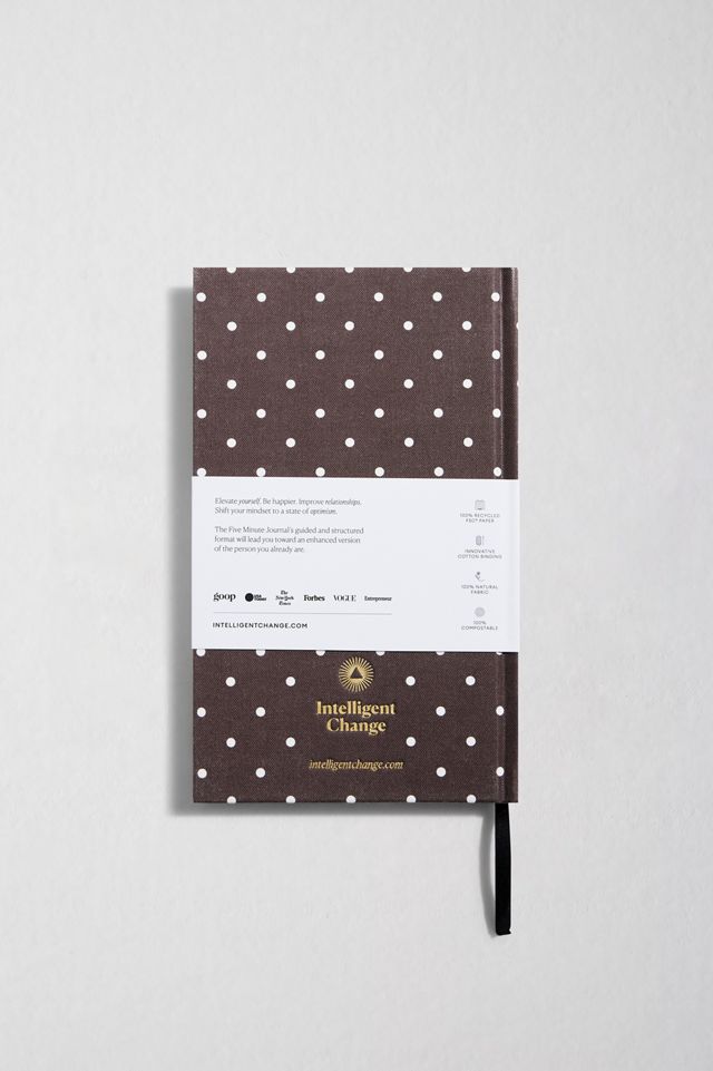 Polka Dot Five Minute Journal By Intelligent Change #3