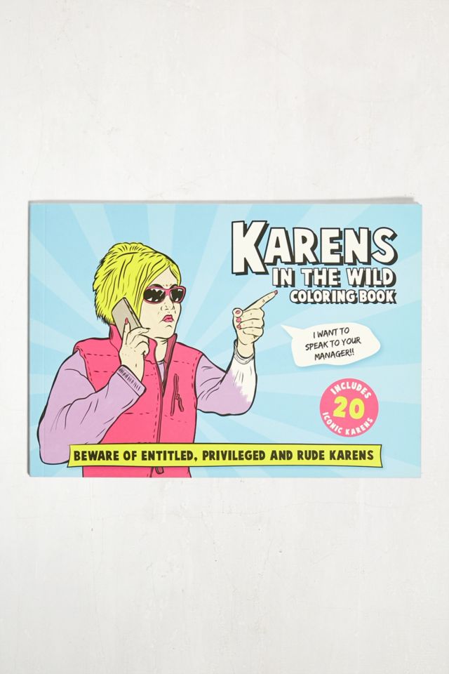 Karens In The Wild Colouring Book Urban Outfitters UK