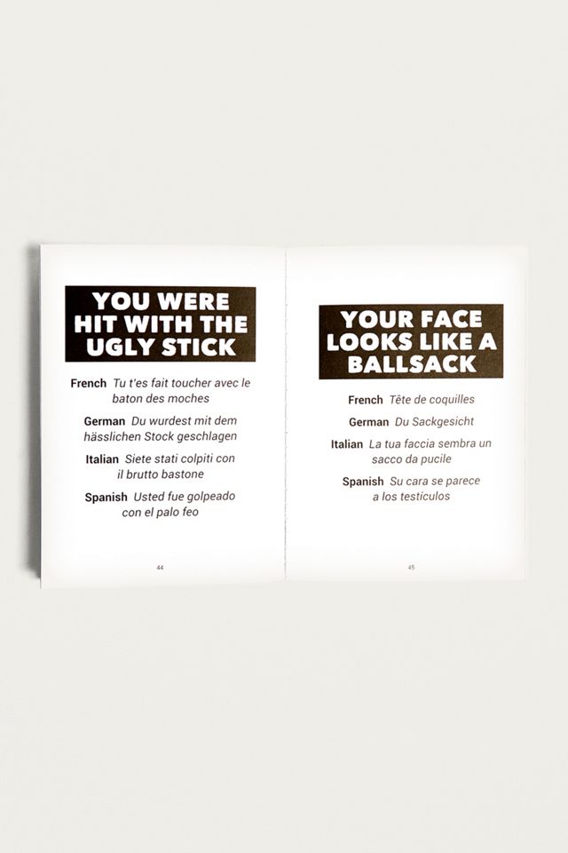 The Little Book of Foreign Swear Words By Sid Finch #1