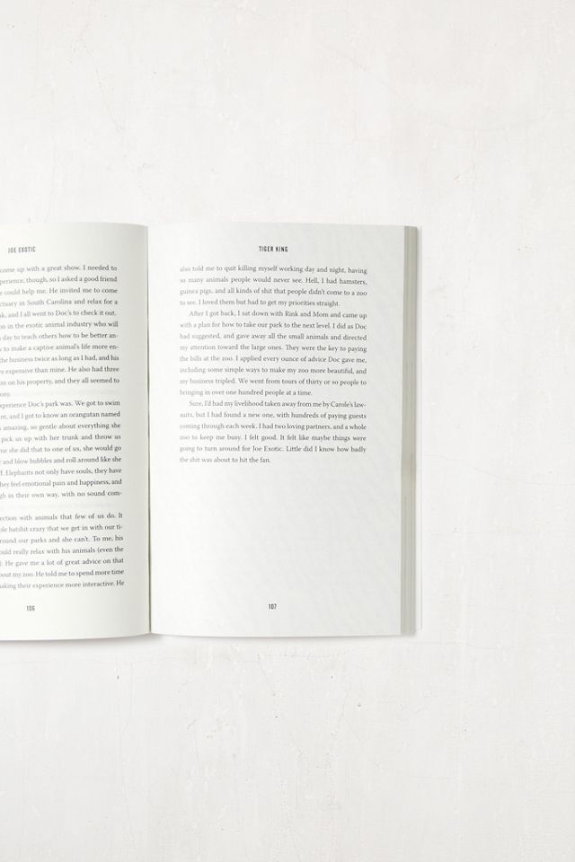 Tiger King: The Official Tell-All Memoir By Joe Exotic  #1