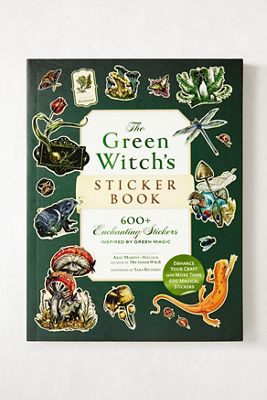 Le livre d'autocollants de la sorcière verte par Arin Murphy-Hiscock
