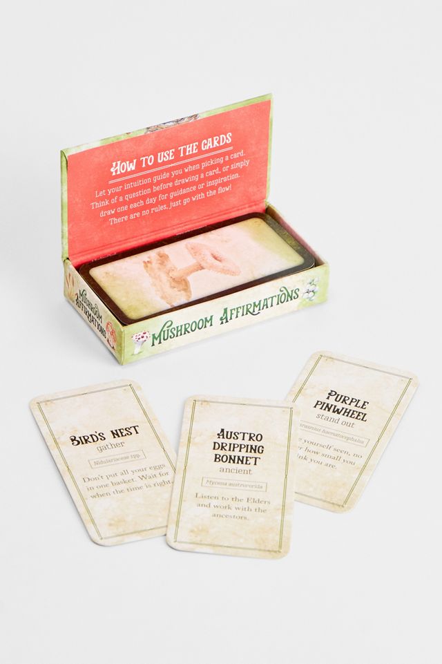 Mushroom Affirmation Cards Pack #1