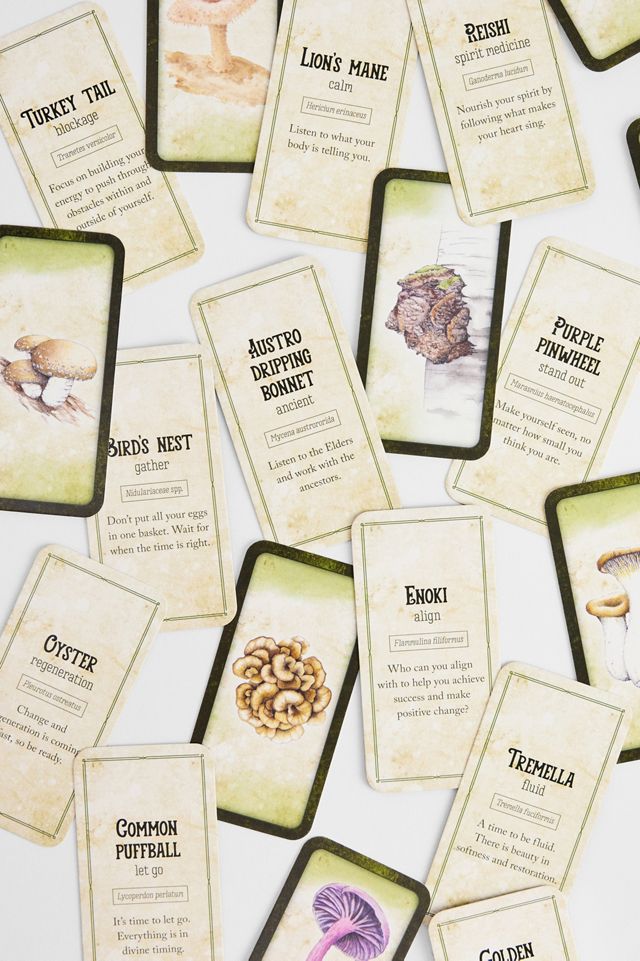 Mushroom Affirmation Cards Pack #2