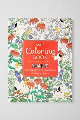 Posh Malbuch für Erwachsene: Peanuts zur Inspiration und Entspannung von Charles M. Schulz