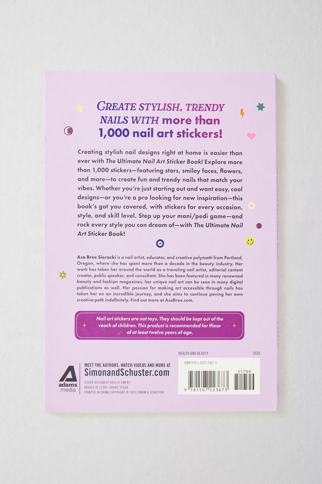 Le Grand Livre des Stickers Nail Art Par Asa Bree Sieracki #3