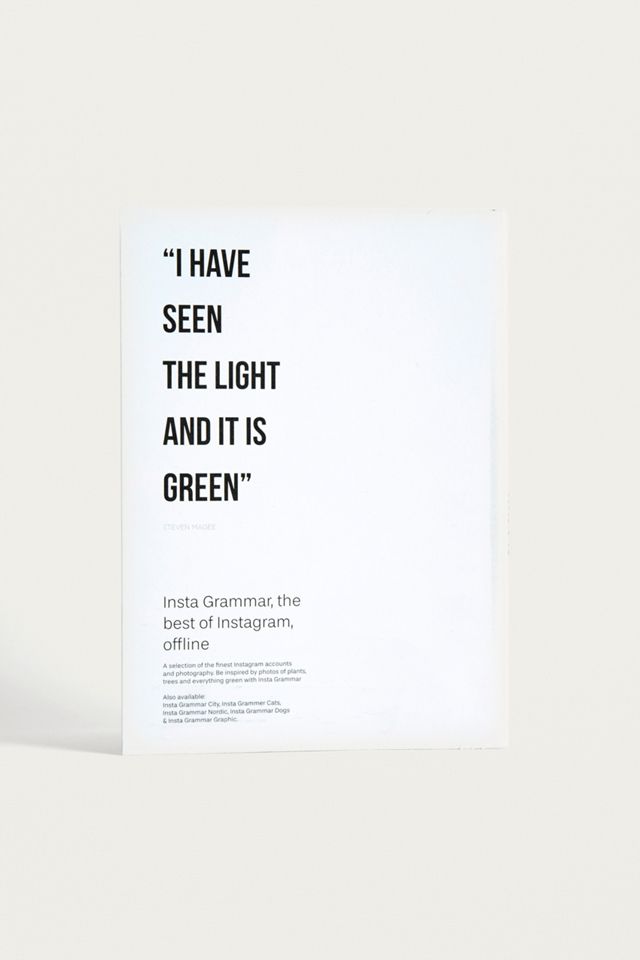 Insta Grammar: Green par Irene Schampaert #1
