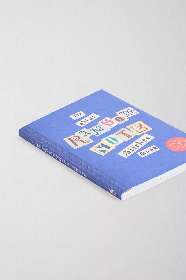 Ye Olde Ransom Note Sticker Book #2