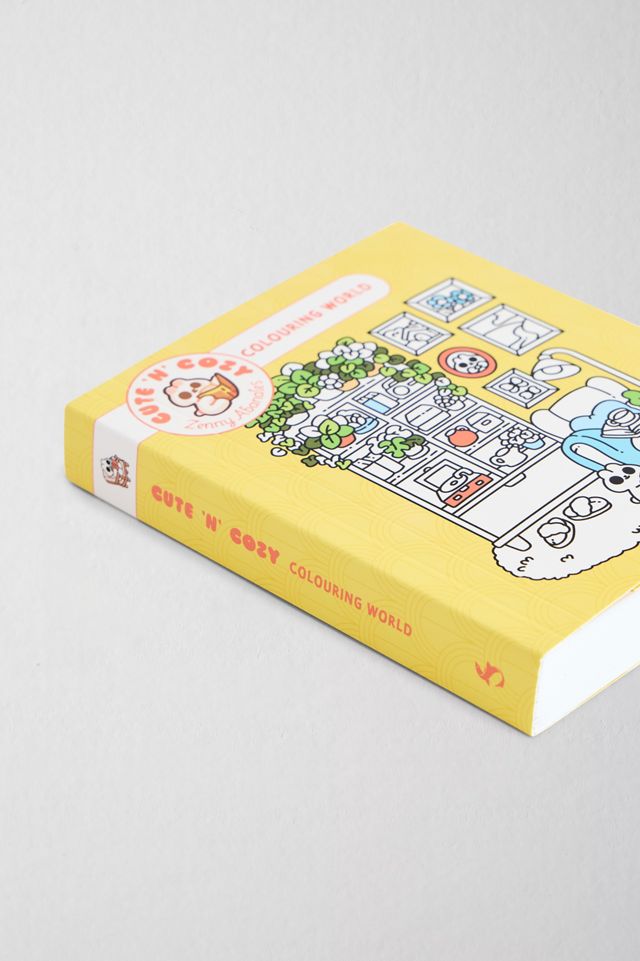 Livre de coloriage Cute 'N' Cosy Colouring World #2