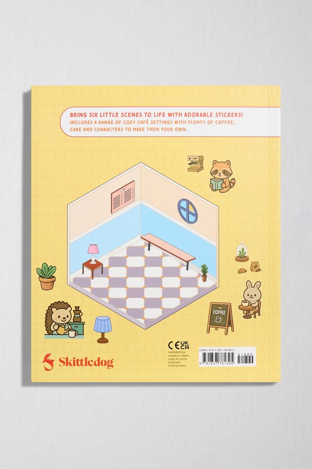 Livre d'autocollants Cute N Cozy Coffee Shops #3