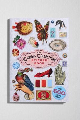 Libro di Adesivi Curious Collections