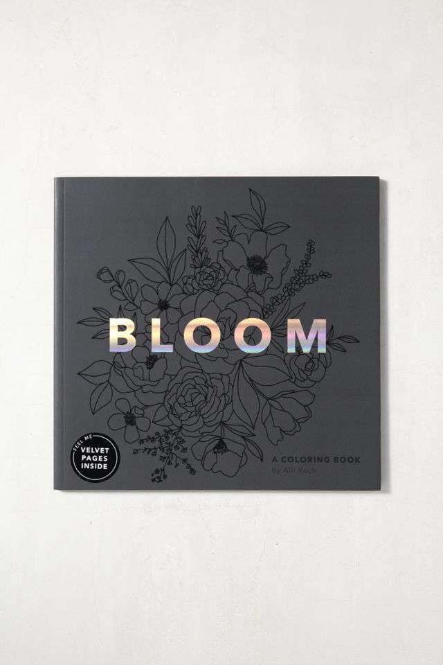 Bloom A Colouring Book d'Alli Koch Urban Outfitters FR